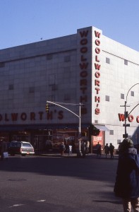 Woolworth's at E. 86th St and 3rd Ave., NYC, January 1985                  